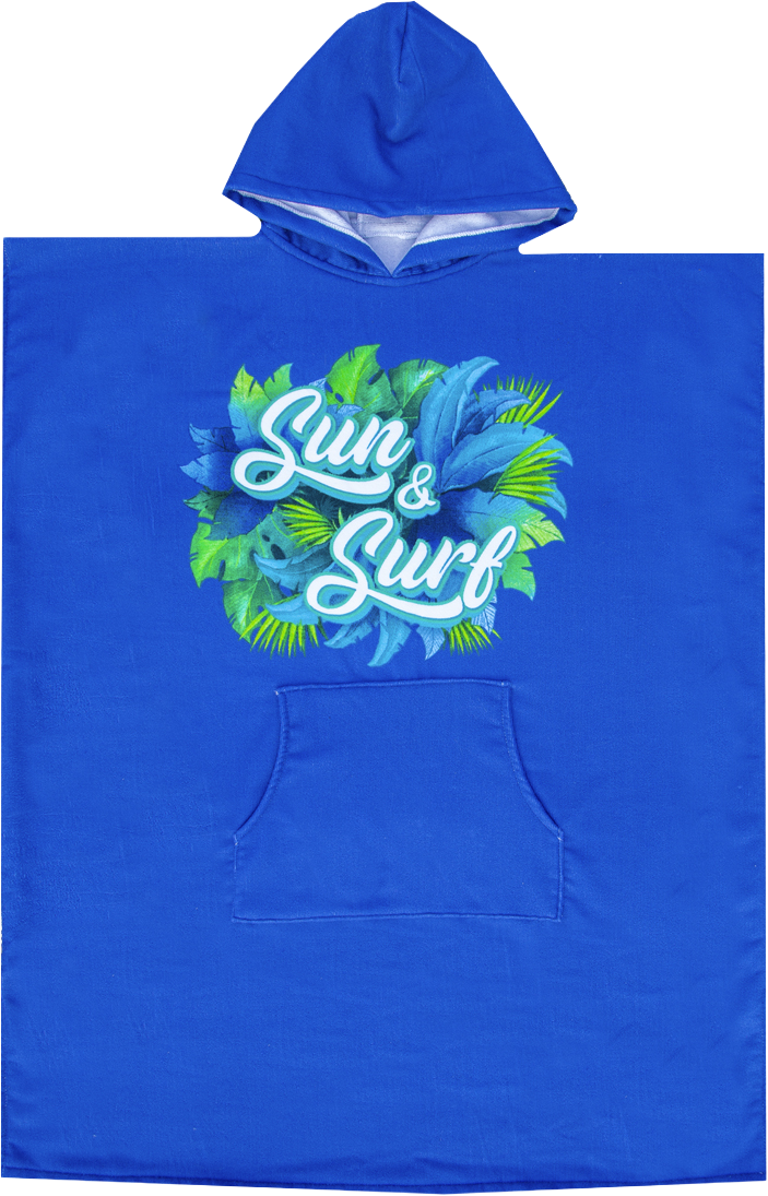 Poncho surf cadete