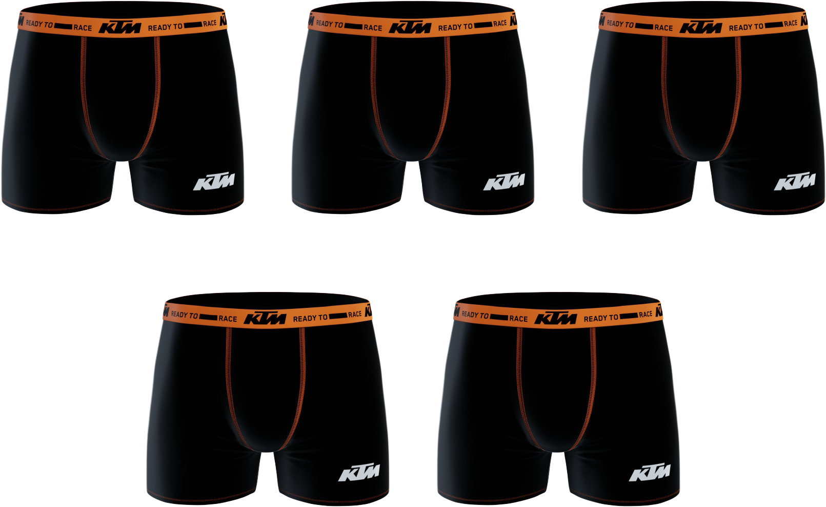 PACK 5 BOXERS UMBRO / KTM