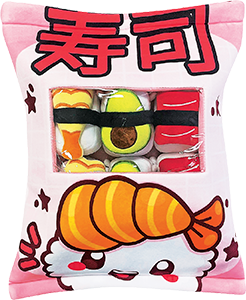 PACK 6 MINI COUSSINS KAWAII