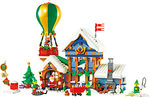 LEGO® ICONS 10339 LE BUREAU DE POSTE DU PERE NOEL 