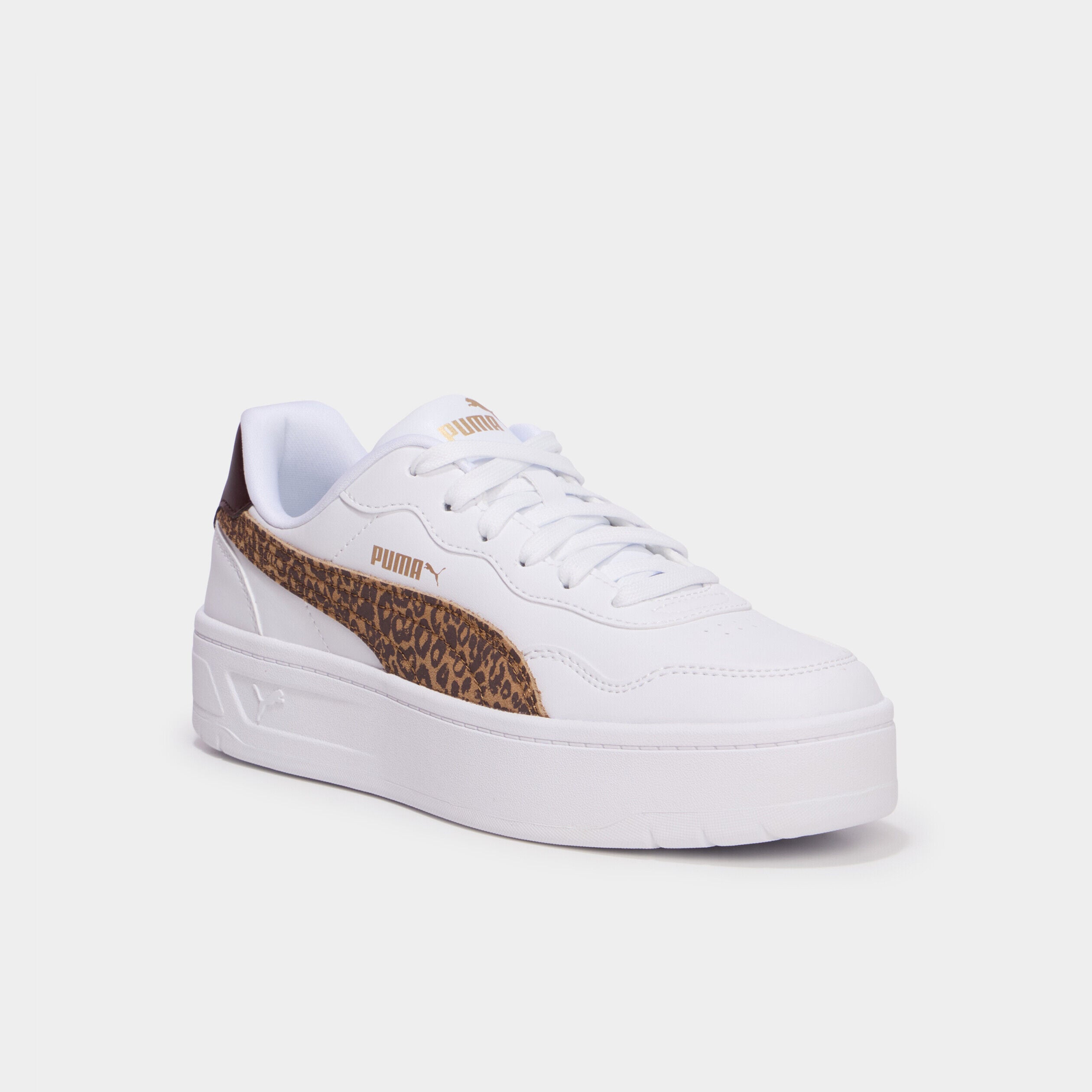 Baskets à lacets Puma Lally Skye marron femme
