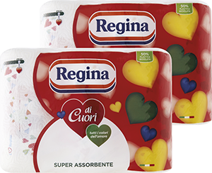 ASCIUGATUTTO REGINA DI CUORI