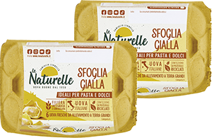 6 UOVA PER SFOGLIA GIALLA LE NATURELLE