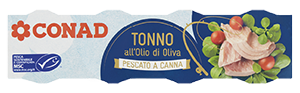 TONNO PESCATO A CANNA CONAD