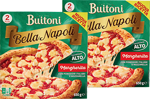 2 PIZZE MARGHERITA BELLA NAPOLI BUITONI