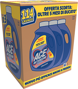 DETERSIVO LIQUIDO LAVATRICE ACE