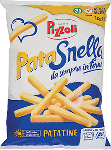 PATATINE PATASNELLA STICK PIZZOLI