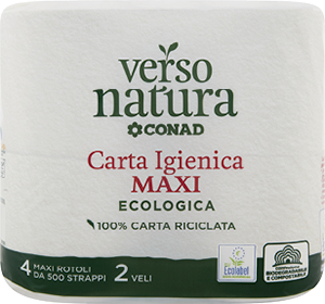 CARTA IGIENICA VERSO NATURA CONAD 