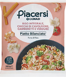 PRIMI PIATTI BILANCIATI PIACERSI CONAD