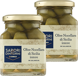 OLIVE NOCELLARA DI SICILIA INTERE SAPORI&DINTORNI CONAD
