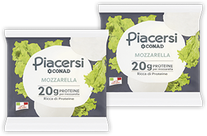 MOZZARELLA PROTEICA PIACERSI CONAD
