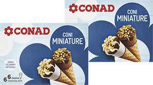 12 CONI MINIATURE CONAD 