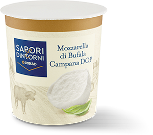 MOZZARELLA DI BUFALA CAMPANA D.O.P. SAPORI&DINTORNI CONAD