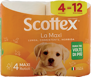 CARTA IGIENICA LA MAXI SCOTTEX