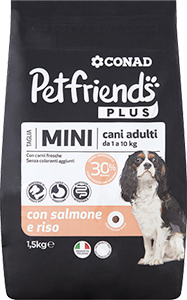 ALIMENTO SECCO PER CANI CONAD PETFRIENDS PLUS