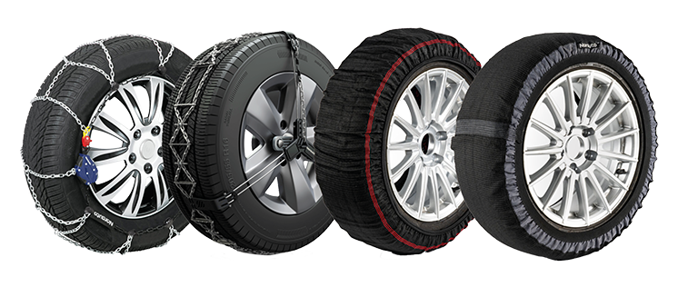 Catene e calze da neve