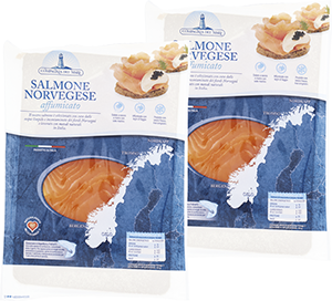 SALMONE NORVEGESE AFFUMICATO COMPAGNIA DEI MARI