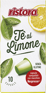 TÈ AL LIMONE NESPRESSO RISTORA 10 caps