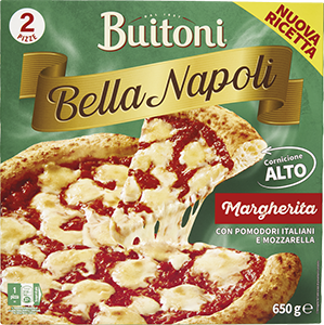 2 PIZZE MARGHERITA BELLA NAPOLI BUITONI