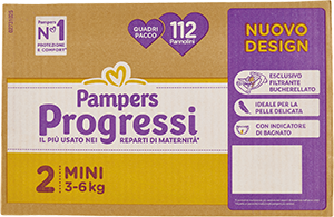 QUADRIPACK PROGRESSI PAMPERS 