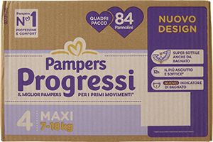 QUADRIPACK PROGRESSI PAMPERS