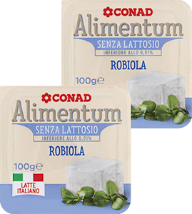 ROBIOLA SENZA LATTOSIO CONAD ALIMENTUM