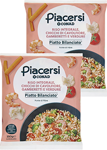 PRIMI PIATTI BILANCIATI PIACERSI CONAD