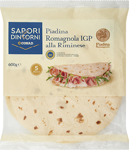 5 PIADINE FRESCHE SAPORI&DINTORNI CONAD