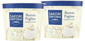 BURRATA PUGLIESE SAPORI&DINTORNI CONAD 