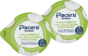 YOGURT GRECO DI CAPRA PIACERSI CONAD