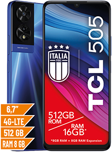 TCL 505 SMARTPHONE BLU