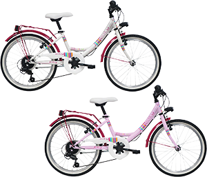 CITY VENERE 20” TELAIO ACCIAIO COLORE ROSA/BIANCO