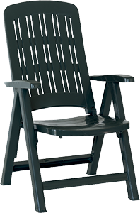 POLTRONA 5 POSIZIONI CARMEN VERDE