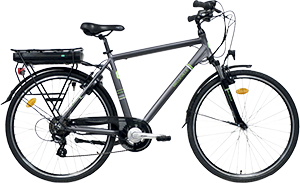 E-BIKE 28" GRIGIO
