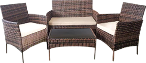 SET GARDEN BROWN