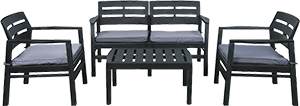 SET 4 PEZZI GIARDINO