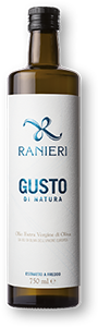 OLIO EXTRAVERGINE DI OLIVA GUSTO DI NATURA RANIERI VARI TIPI 