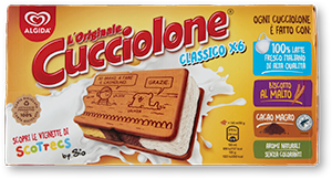 BISCOTTO GELATO CUCCIOLONE ALGIDA X6