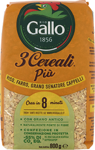 3 CEREALI RISO, FARRO E ORZO GALLO