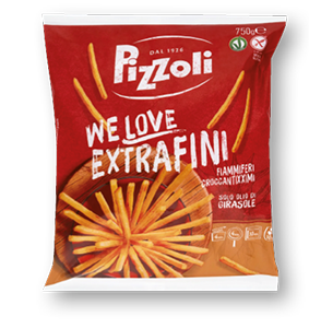 PATATINE FRITTE WELOVE EXTRAFINI SURGELATE PIZZOLI 