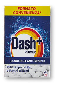 DETERSIVO PER LAVATRICE IN POLVERE POWER DASH 71 MISURINI