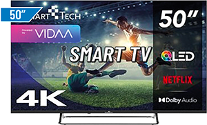 SMART-TECH 50QV01V TELEVISORE SMART TV VIDAA