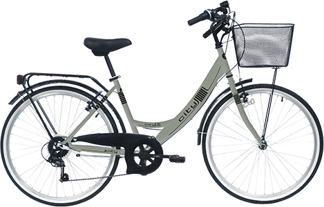 CITY VENERE 26” ACCIAIO COLORE SELCE