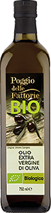 OLIO EXTRAVERGINE DI OLIVA BIO POGGIO DELLE FATTORIE 
