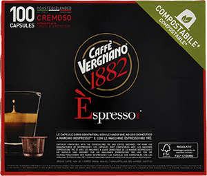 CAFFÈ IN CAPSULE ÈSPRESSO CREMOSO VERGNANO 