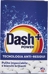 DETERSIVO PER LAVATRICE IN POLVERE POWER DASH 42 MISURINI 
