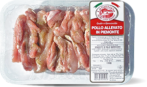 STRACCETTI DI POLLO AROMATIZZATI LA FATTORIA DELLE COSE BUONE 