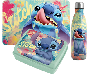 TOVAGLIETTE, PORTAPRANZO O BORRACCIA STITCH HAWAII