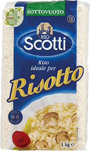 RISO IDEALE PER RISOTTI RISO SCOTTI 