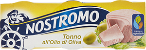 TONNO ALL'OLIO DI OLIVA NOSTROMO 